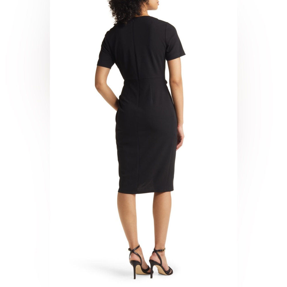 Stretch Crepe Side Knot Dress
Tahari ASL - Picture 2 of 10